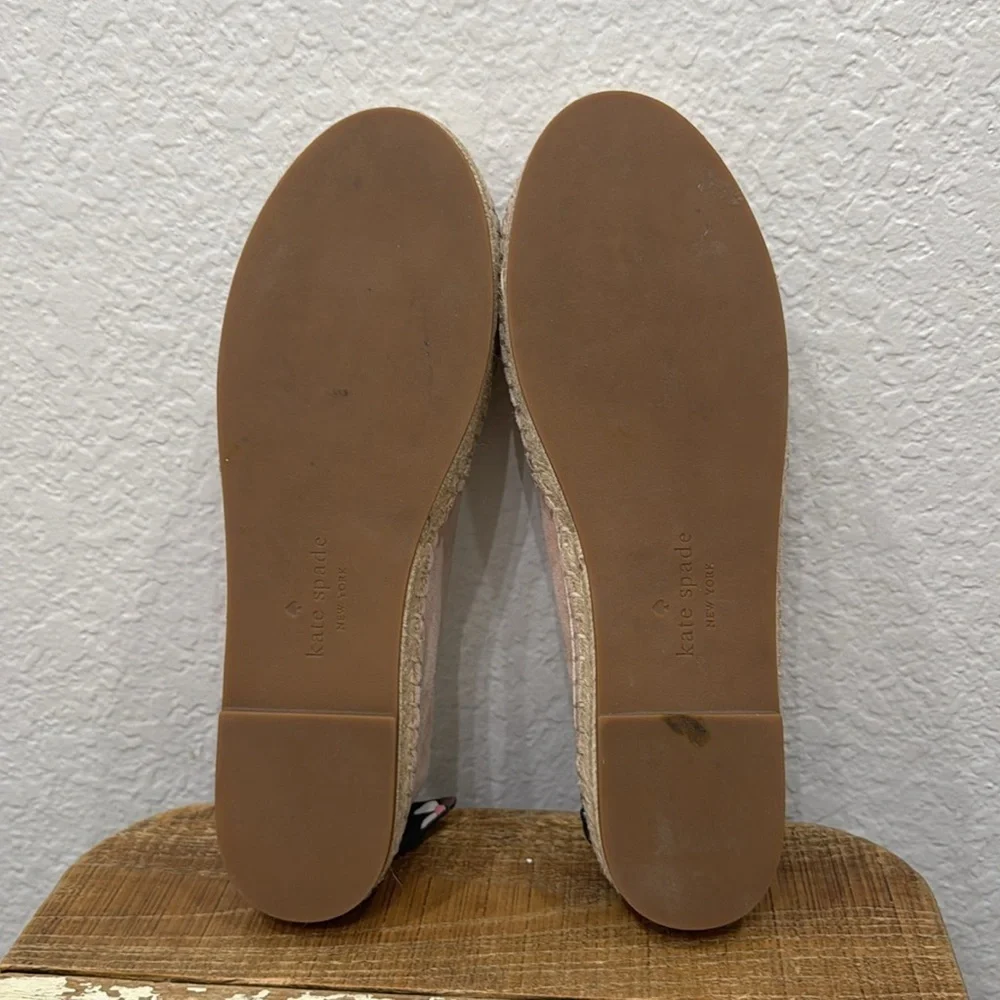 Kate Spade Grayson Suede Slip On Espadrille Size 8.5